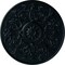 Ekena Millwork Versailles Ceiling Medallion (Fits Canopies up to 3 1/4"), Hand-Painted Night Shade, 33"OD x 1 3/4"P CM33VENSF - alternate 1